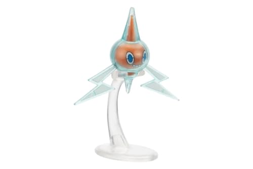 Pokémon Conjunto de mini bonecos Evoli & Rotom Battle, 5 cm, do pacote de bonecos Battle