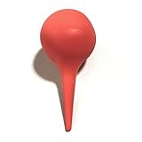 カメラレンズ用エアブロワー, ノズル一体型, 携帯便利, 赤色