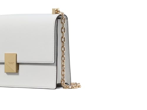 Kate Spade New York Deco Pebbled Leather Chain Shoulder, Stone Path4