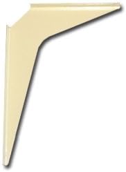 Workstation and Counter Support Brackets (5" x 8", Almond) (Pair)