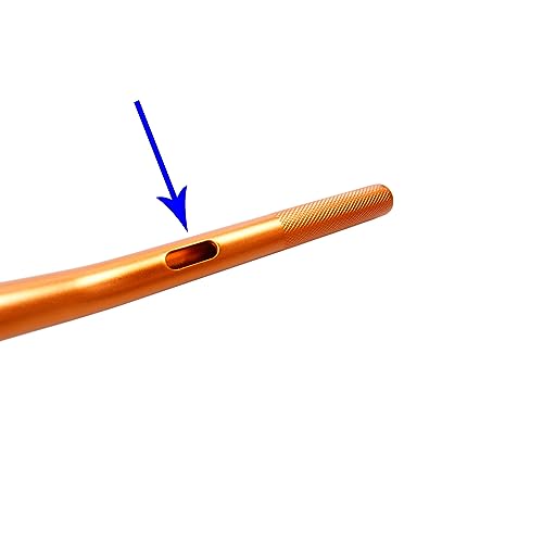 Power James 101031 Powerjames 1.0 Inch Baja Sunset Orange Yellow Aluminum Handlebar Drag Bar With 31 Inch Width For Harley Davidson Dyna Fxd Road King thumb #1