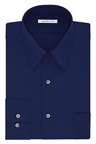 Image of Van Heusen Men's Tall FIT Dress Shirts Poplin