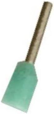 Morris 12708 Nylon Insulated Ferrule Din Standard 24 AWG Wire Range, 315-Inch Pin Length, Turquois, 200-Pack