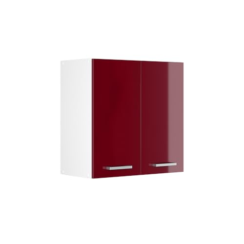 Vicco Frontale Cucina Rosso Lucido 59.2 X 59 Cm Frontale Del Mobile Per Pensile - 5