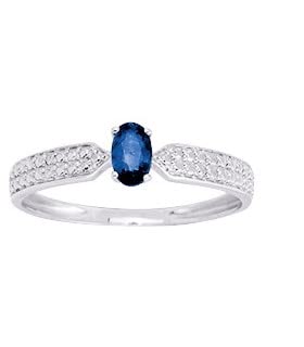 Bague saphir Zaffiro t51 le cadeau idéal pour sceller un moment