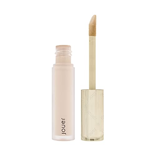 Jouer Essential High Coverage Liquid Concealer - Soft Matte Finish - Color Corrector For Spot Coverage, Under Eye Dark Circles And Contour, Wheat #TOP23