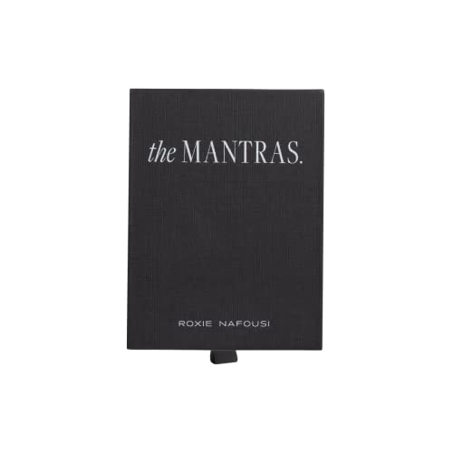 The Mantras by Roxie Nafousi | 52 Empowering Affirmation Cards | Positive Affirmation Cards for Motivation, Manifestation and Self-Esteem | Mindfulness Cards to Transform Your Life