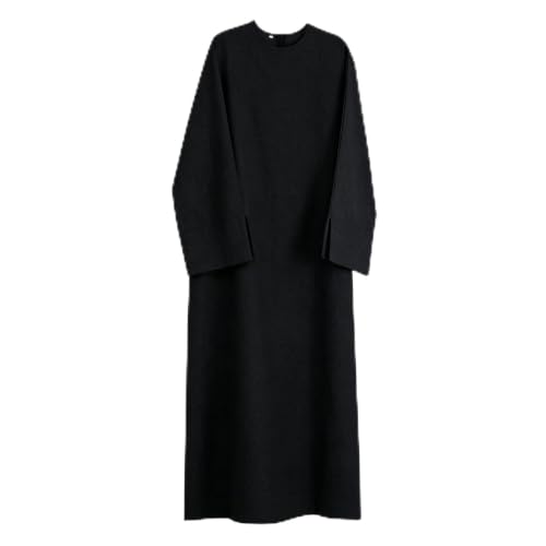 Vestido abaya de oración monocolor con alfombra y cuentas para mujer musulmana