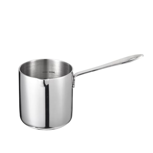 IMEEA 10oz Tri-Ply Stainless Steel Mini Pot