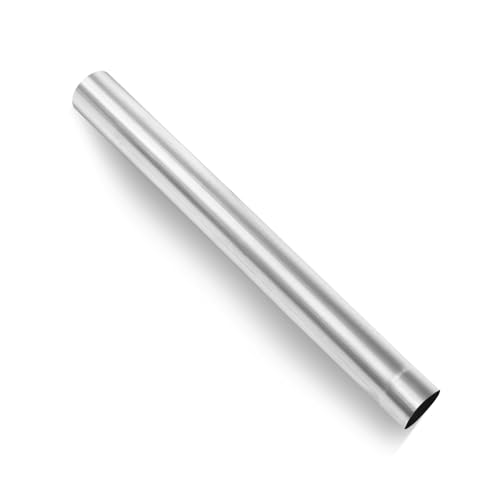 Piclafe 2.5 Inch Exhaust Pipe 2.5 Stainless Steel Straight DIY Custom Mandrel Exhaust Pipe 30 Inch Length 2.5 OD Mandrel Straight Pipe
