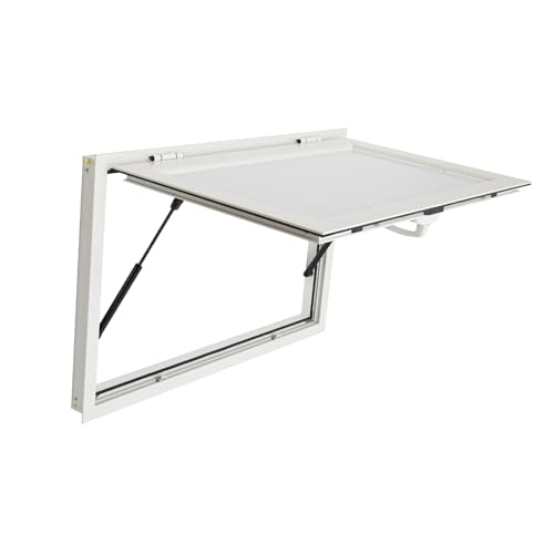 Concession Stand Serving Window - Aluminum Alloy Concession Window for Food Truck - Food Truck Service Window?36 x 24in?