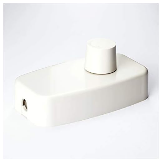 Sladd mellanliggande dimmer vit max 120 W dimmer kontroll kabel vridregleringsknopp