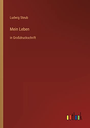 Mein Leben: in Großdruckschrift (German Edition)