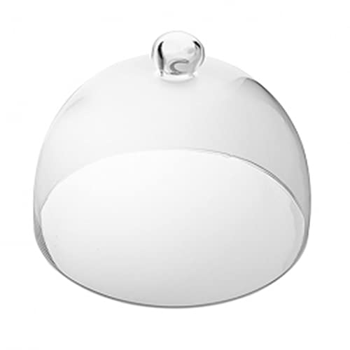 SWEET HOME Campana Cloche coprivivande in Vetro Trasparente cod.2265296M cm 20,5h diam.27,5 by Varotto & Co.