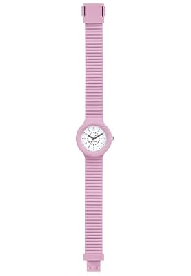 Hip Hop, Numbers Collection, Orologio Donna Rose Quarts, con Cinturino in Silicone Intercambiabile, Pratica Chiusura, Cassa 32 mm, Movimento al Quarzo, Resistente all'Acqua, Lunghezza Regolabile, Rosa