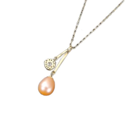 Collier argent 925 fleur de perle naturelle à porter au quotidien