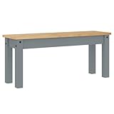 【Utilisation polyvalente :】 d'un aspect simple et épuré, le banc convient parfaitement comme banc de salle à manger dans la salle à manger, ou comme banc d'entrée dans le couloir.