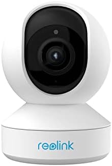 REOLINK Indoor Security Camera, 5MP Super HD Plug-in WiFi Camera with PTZ, Auto Tracking, Human/Pet AI, Ideal for Baby Monitor/Pet Camera/Home Security, Dual Band WiFi, Local Storage, E1 Zoom