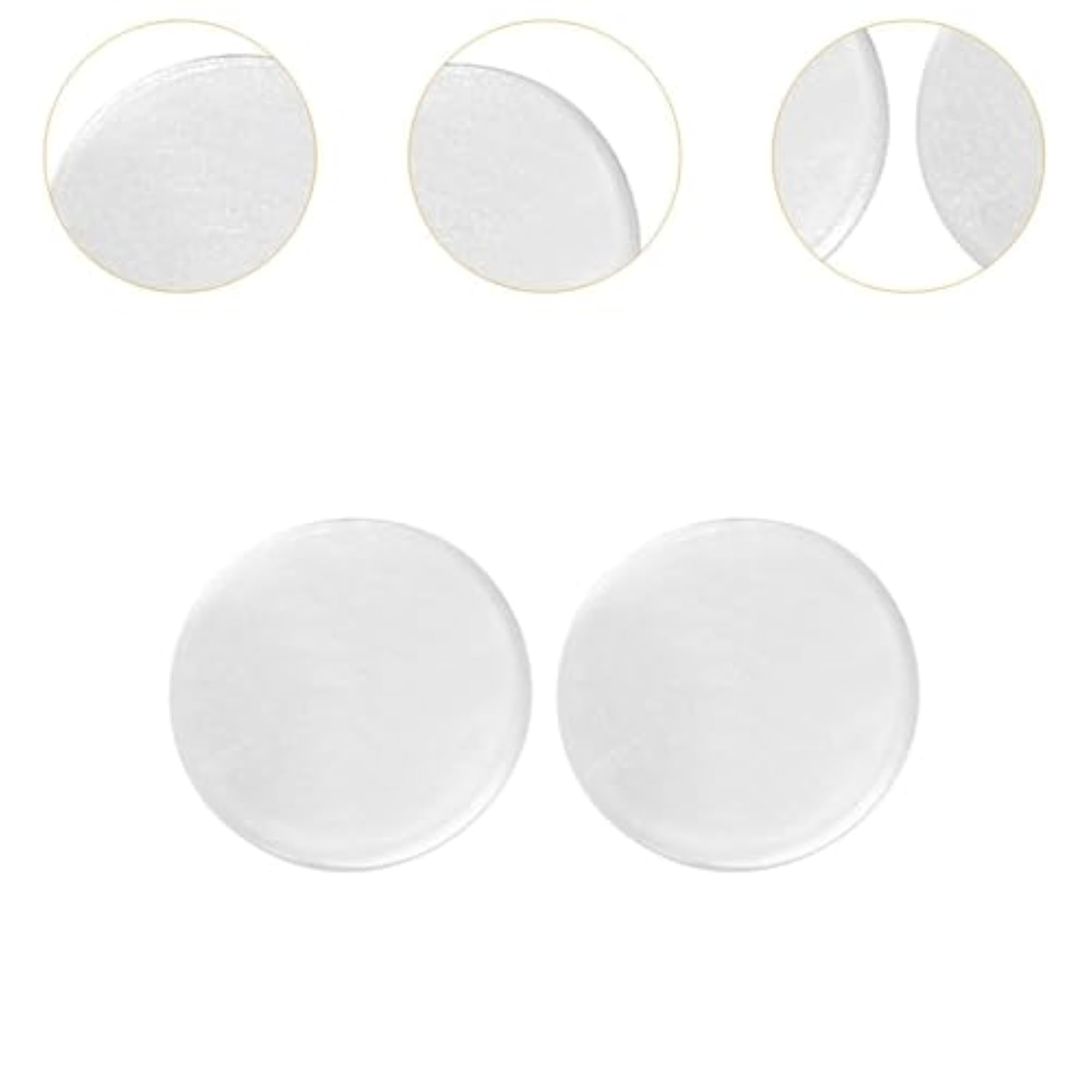 2Pcs Ankle Gel Disc Silicone Ankle Gel Pads for Roller Skating Hiking Skiing