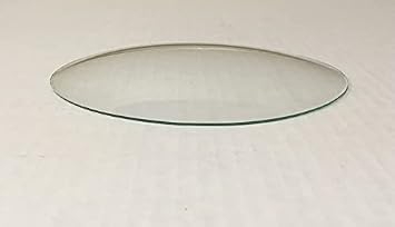 OVALCREST - Oval Convex Glass for Home Decor, Picture Frame, Family Portrait, Family Heirloom Preservation and Restoration - 8 x 10inches