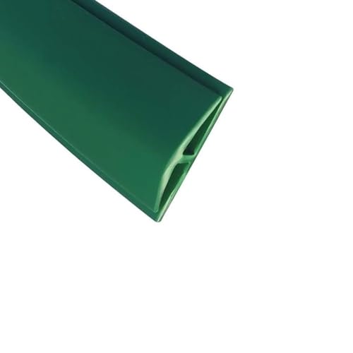 1 tira de transición de alfombra a baldosa de PVC: borde duradero for una transición sin costuras y fácil instalación.(Green,Length 10m(33ft))