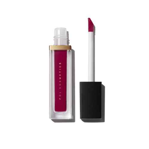 Pdl Cosmetics By Patricia De León | Bold Aspirations Liquid Lipstick (Sangria) | Highly Pigmented Smooth Matte Finish | Berry Tone | Long Lasting, Non-Transfer, Hydrating Formula | Vegan | Cruelty-Free | .14 Fl Oz #TOP10