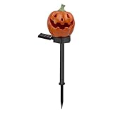 Solar Stake Lights Outdoor Kürbis-Design - Solar Gartenleuchten | Halloween Laterne Für Rasen...