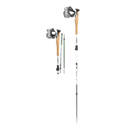 LEKI Cross Trail FX Superlite Cinnamon bâton de trail en carbone pliante