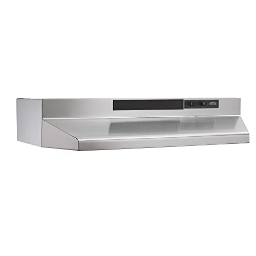 Broan-NuTone F403604 Exhaust Fan for Under Cabinet Two-Speed Four-Way Convertible Range Hood Insert...
