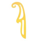 GARIOUANS Sewing Curve Ruler Wolkenlineal für Kleidungsschneiden und Design Glatte Kanten Robustes Mehrzweck lineal für Nähwerkzeug Praktisches DIY lineal für Näher und Bastler