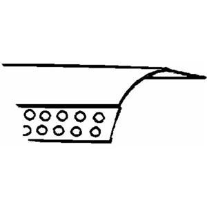 3/4x10 Vnl Brushed Nickel Cornerbead