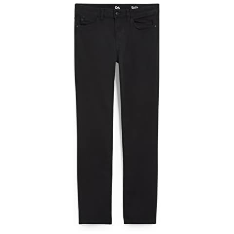 C&A Pantalones de 5 bolsillos rectos de algodón para mujer Cover