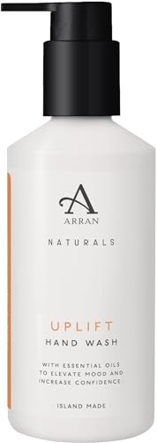 Image of Arran Vegan Hand Wash with Bergamot & Grapefruit (250ml) Uplifting Natural Plant-Based Liquid Soap for Gentle Cleansing and Hydrated Skin