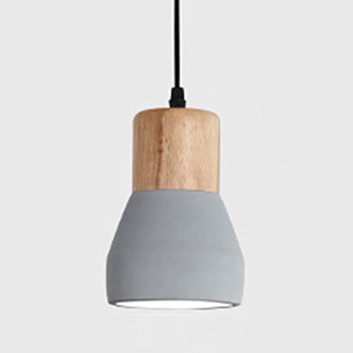 Concrete Pendant Light, Kitchen Island Sink Light with Cement Dome