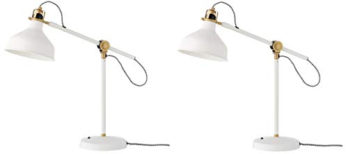 IKEA - RANARP Work lamp, Off-White with LED Bulb - Set of 2