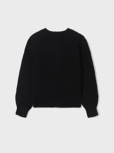 Mayoral Knitting Cardigan for Girls Black2
