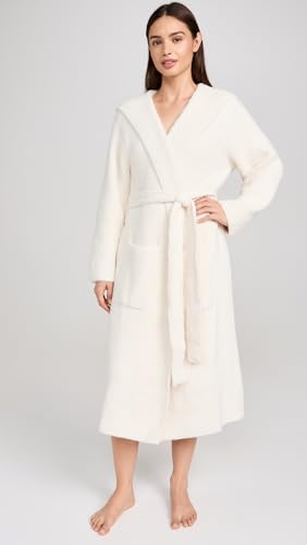 Barefoot Dreams CozyChic Ribbed Hooded Robe2