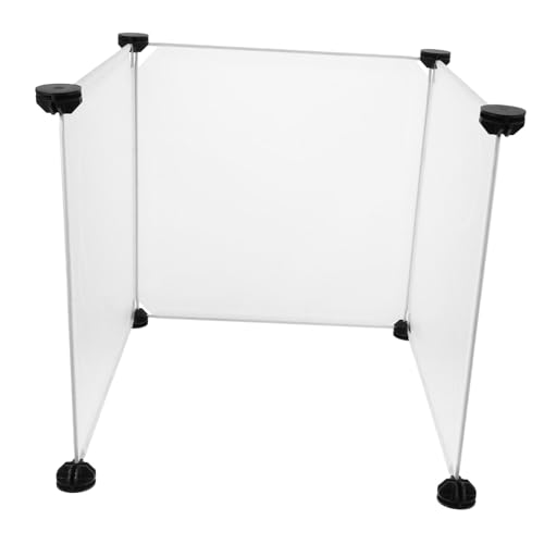 Levemolo Oversized Cat Litter Box 3pcs Litter Box Privacy Enclosures with 8 Buckles for Open Top