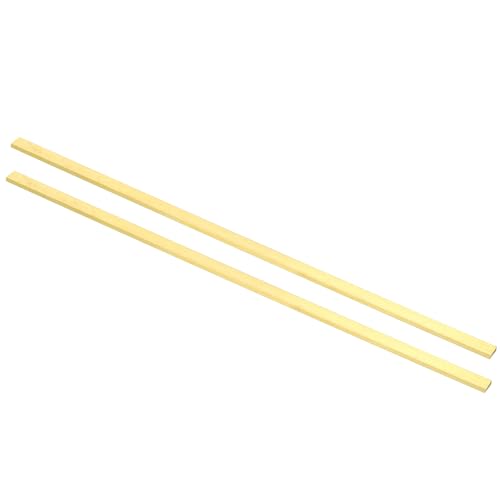 Barre plate en laiton 1/8 x 5/16 x 12 pouces pour travaux de laminoir 2 Pcs