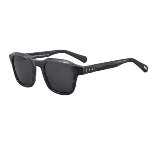 Lunettes de soleil ovales polarisées rétro tendance UV400 de luxe
