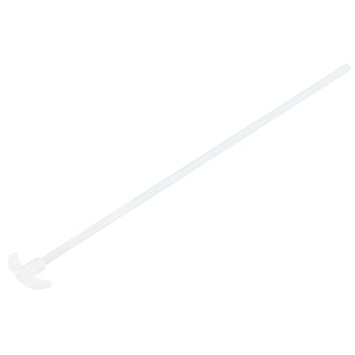 MECCANIXITY PTFE Electric Stirring Rod 400x55mm Length Overhead Stirrer Mixer Shaft with Foldable Paddle for Lab