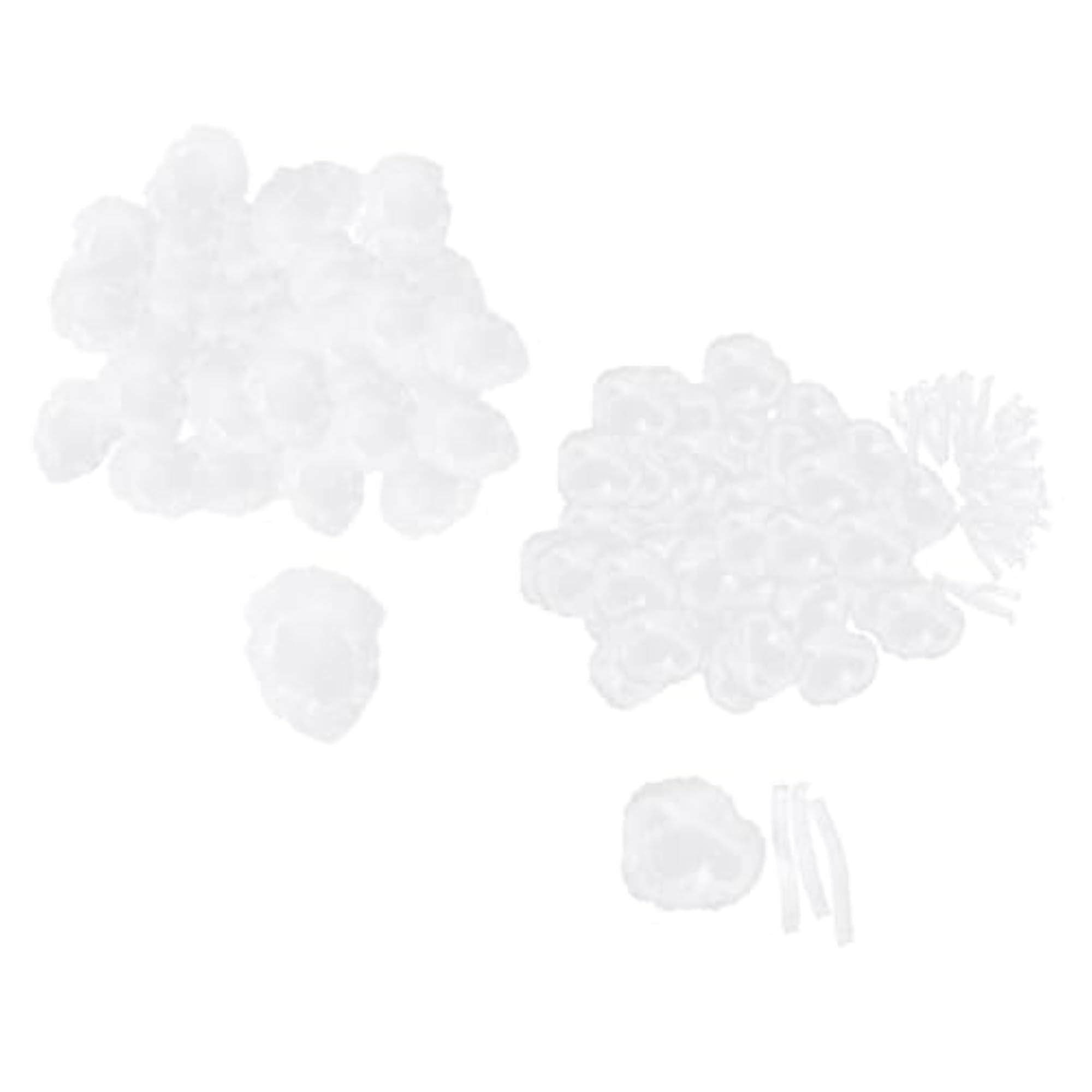 200Pcs Disposable Clear Shower Hair Perming Caps for Spa Salon