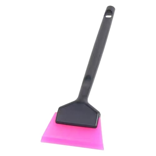 Tergivetro per auto – raschietto triangolare in TPU con manico, strumento di installazione per pellicole adesive per veicoli, spatola angolata per finestre e applicazione in vinile