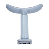 Qcwwy Corrector de postura para escribir cómodamente, corrector de postura, regalo para el hogar (azul)
