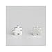 Boucles D'Oreilles Pour Femme - 925 Boucles D’Oreilles En Argent Sterling, Scie Sauteuse Simple Enfantine Simple Femme, Design Doux Et Frais Cadeaux Pour Les Femmes Filles, Puzzle Enfantin, Taill