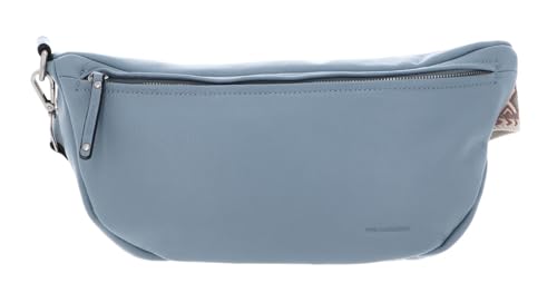 Riñonera FREDsBRUDER Sha Na Na Dusty Blue en cuero suave azul empolvado