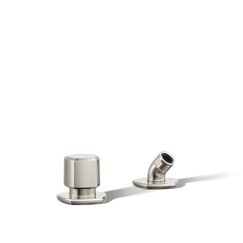 Kohler 27022-SN Soporte para Ducha de Mano con Desviador de Dos Vías Montado en Cubierta, Acabado Níquel Pulido Vibrante miniatura 1