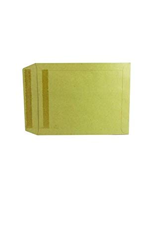Image of Q-Connect Envelope 254x178mm Pocket Self Seal 115gsm Manilla (Pack of 10) 8306