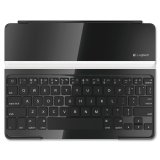 Logitech Keyboard/Cover Case for iPad - Aluminum