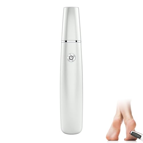 Rapeuse Pieds Electrique Puissante, Rapeuse Pieds électrique, Rape Pied électrique, Ponceuse Pieds Electrique, Soin Des Pieds Pour Femmes Hommes Pédicures (White)